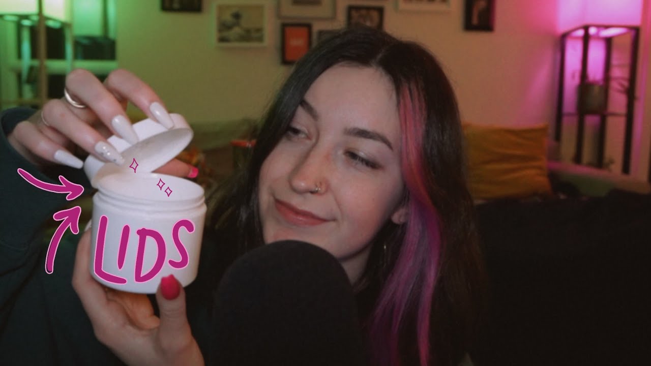 ASMR Tingly Lid Sounds 😴