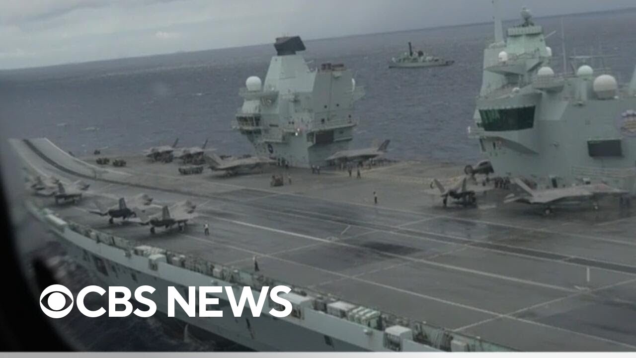 NATO warship prepares for conflict with Russia