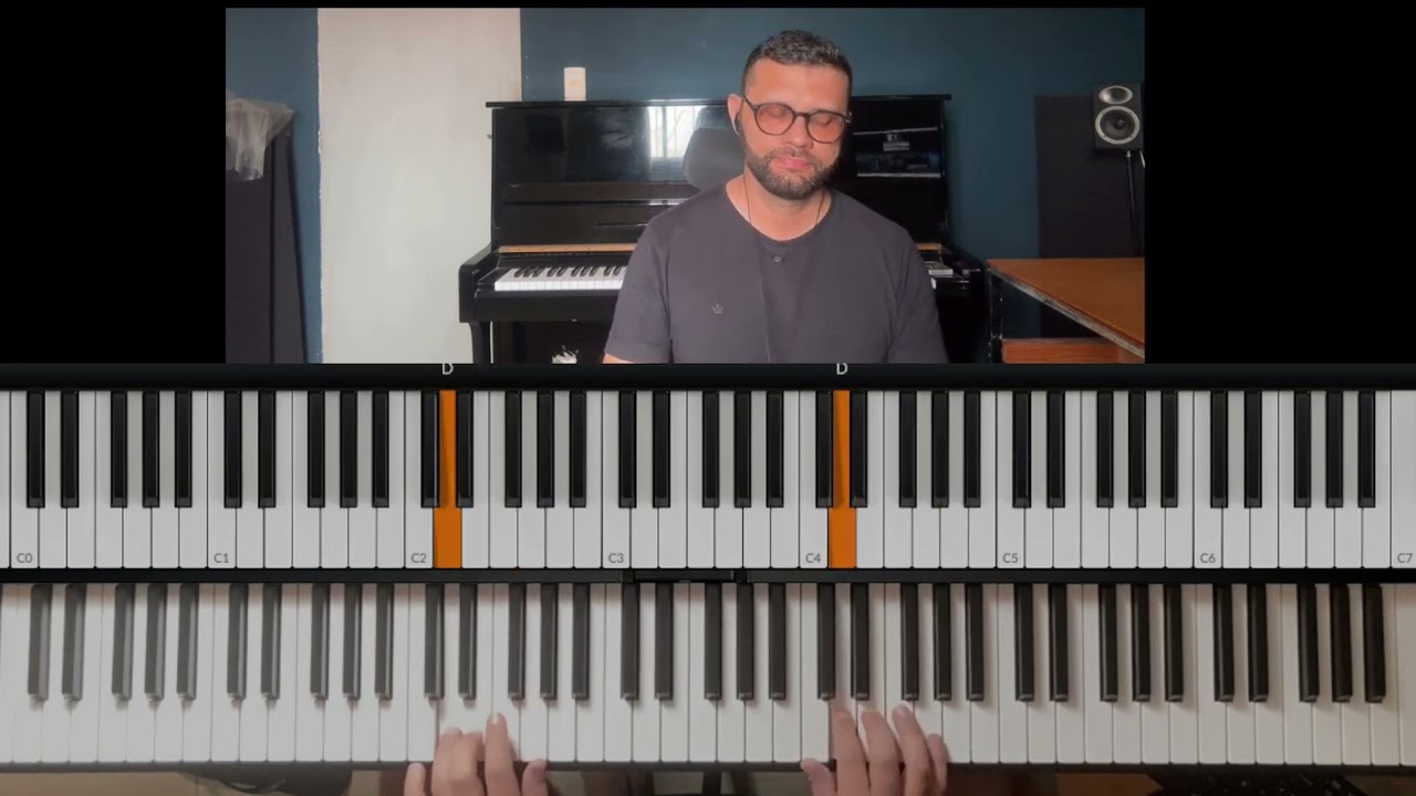 Prática diária de piano