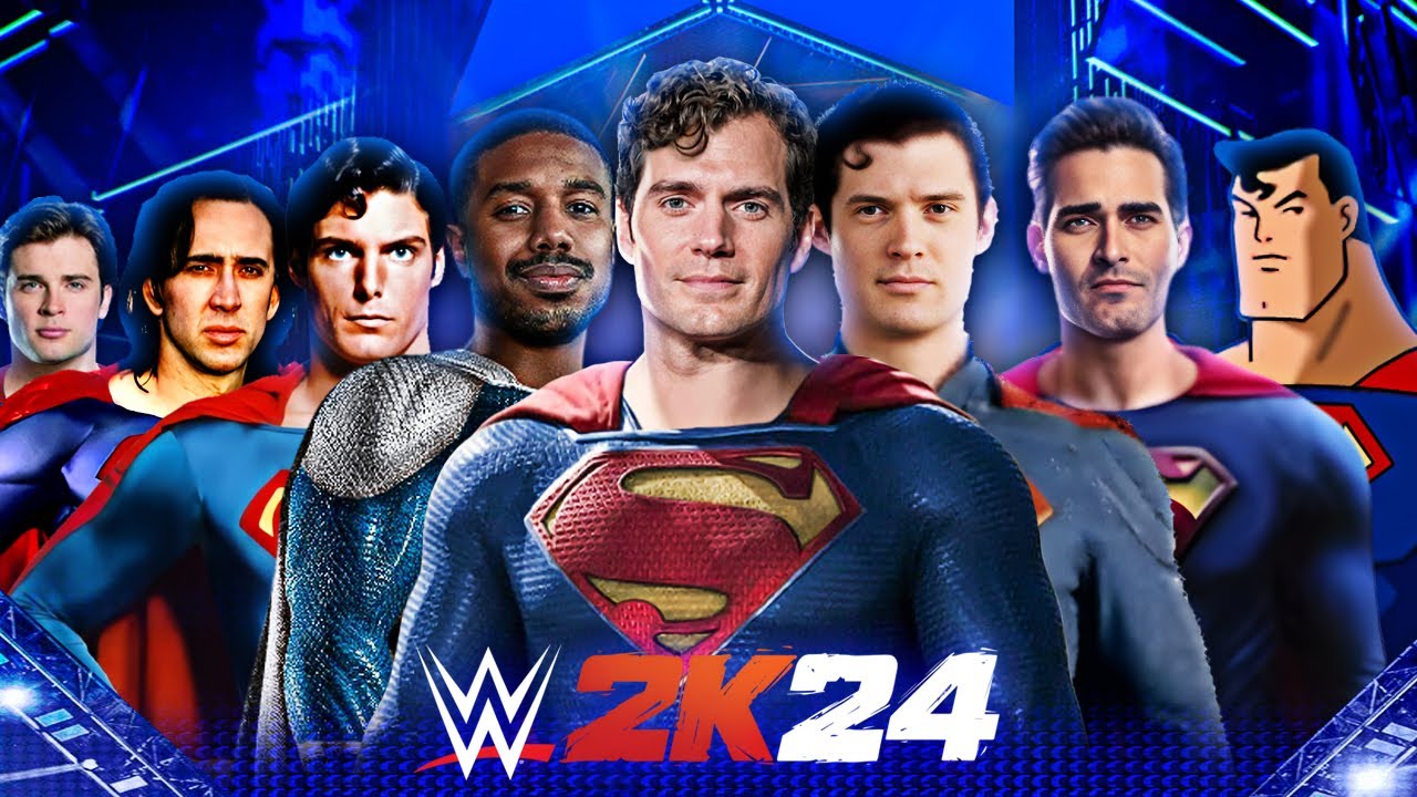 Superman Battle Royal Match - WWE 2K24
