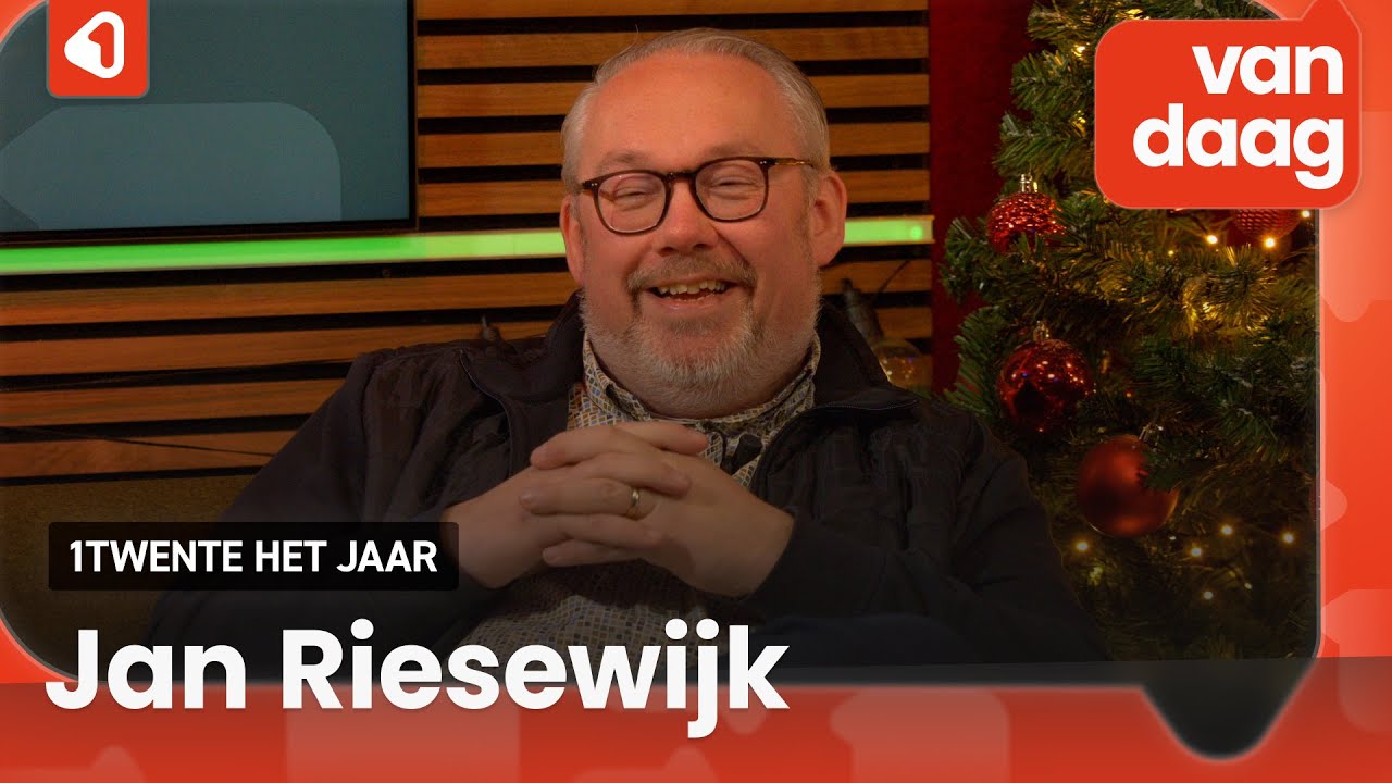 ‘Anmekaarproater’ Jan Riesewijk sluit 1Twente Het Jaar af in ’t plat