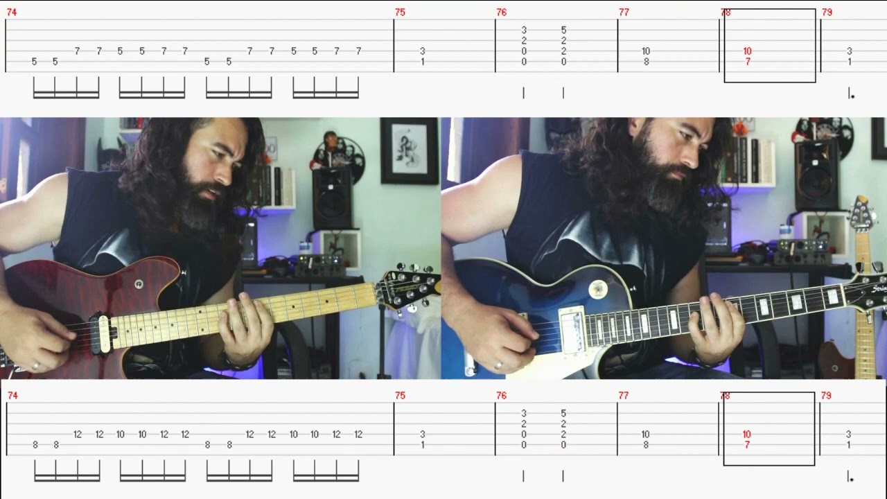 NOVA ERA / ANGRA / GUTAR COVER WITH TAB / Rafael and Kiko Loureiro