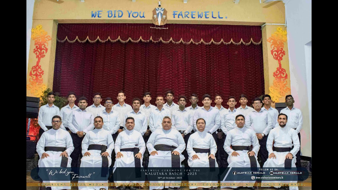Farewell Ceremony for The Kalutara Batch - 2025