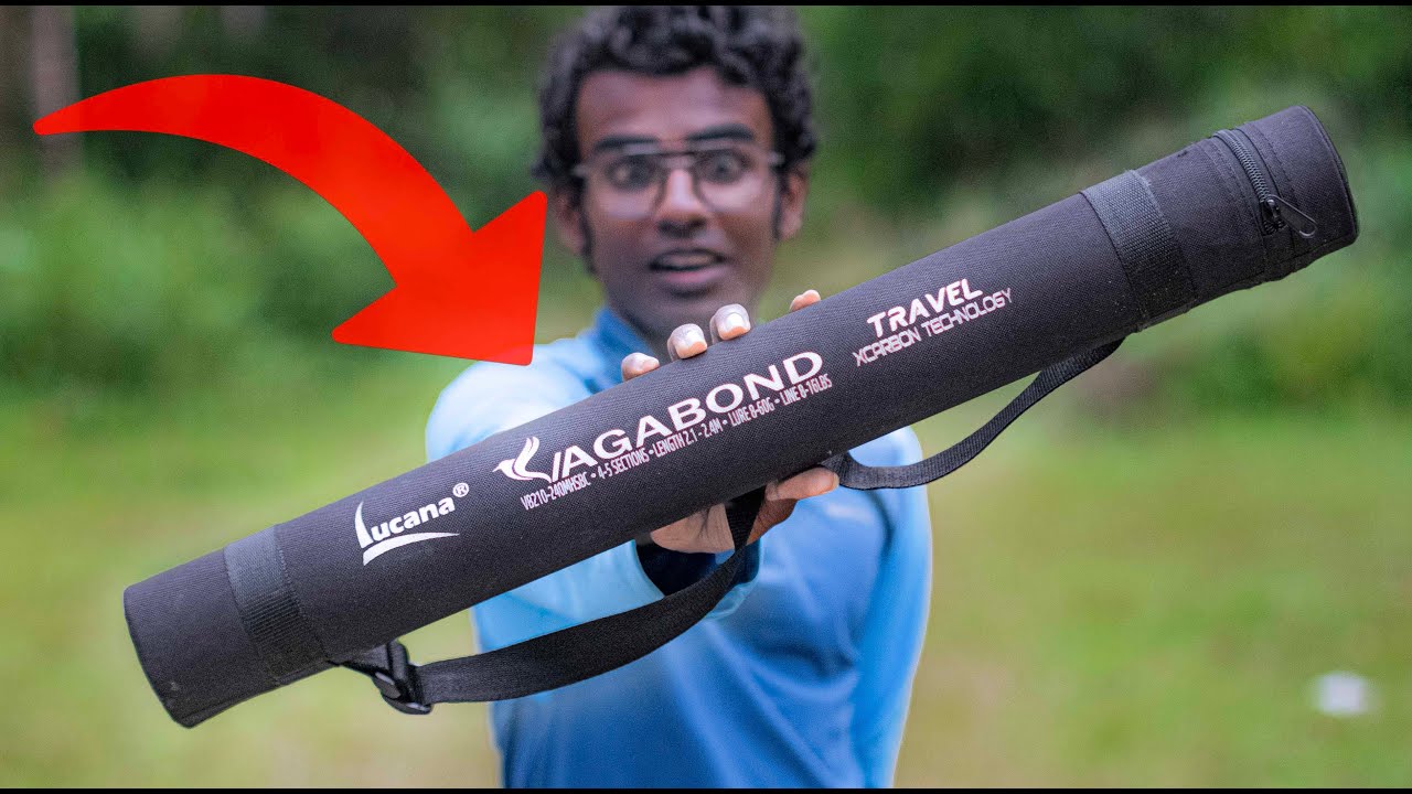 യാത്ര ചെയ്യുന്നവർക്ക് പറ്റിയ rod🎣💯 | snakehead fishing 2024/LUCANA VAGABOND