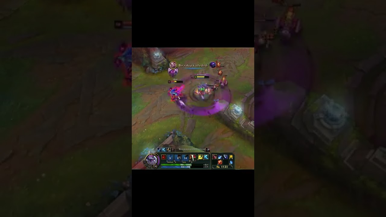 Yeni Darius kost&uuml;m&uuml;yle bir ka&ccedil; ulti #shorts #leagueoflegends #lol #darius #ulti