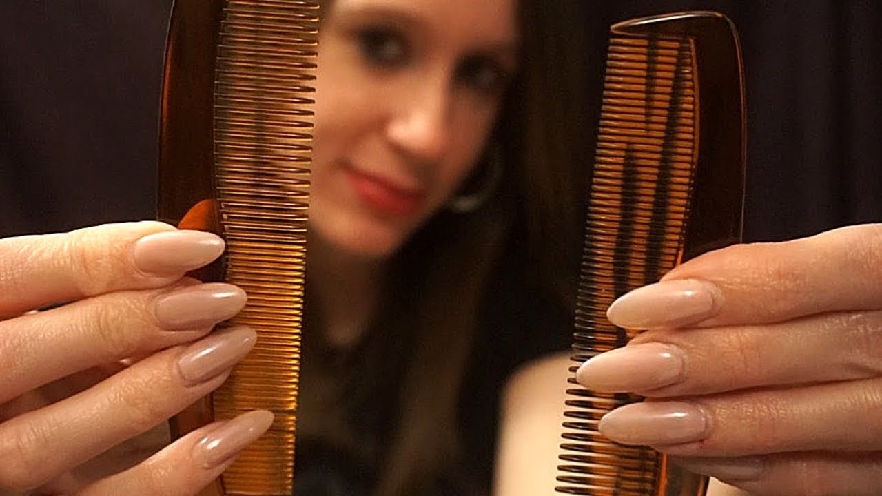 ASMR Comb Sounds [Whispered]