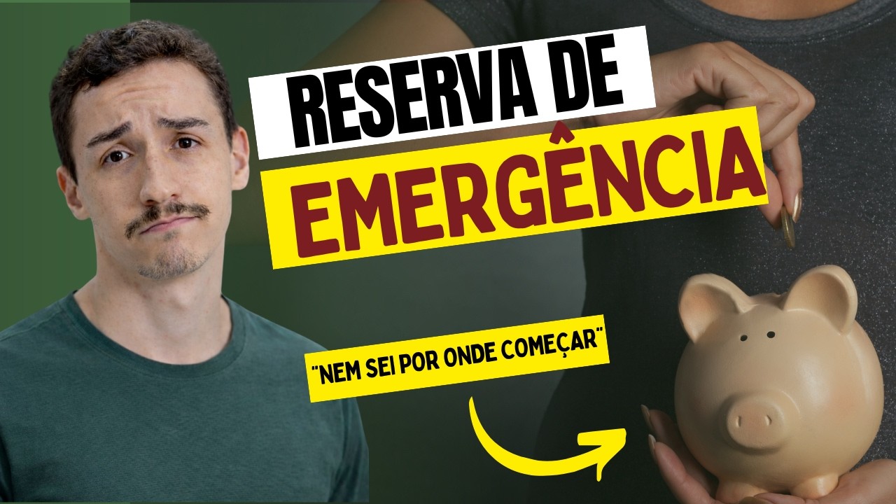 O que é a RESERVA DE EMERGENCIA é porque você NÃO PODE viver sem uma!