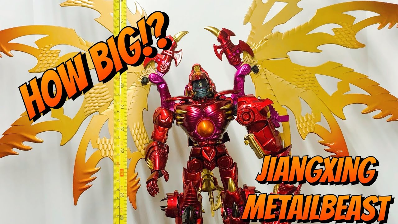 Jiangxing beast wars megatron ko | size comparison