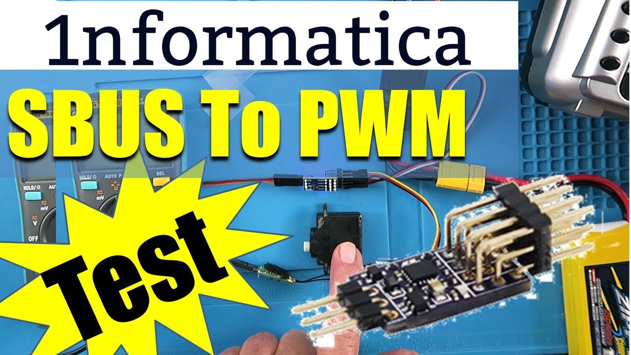 SBUS To PWM Decoder New Life For An Old Model!