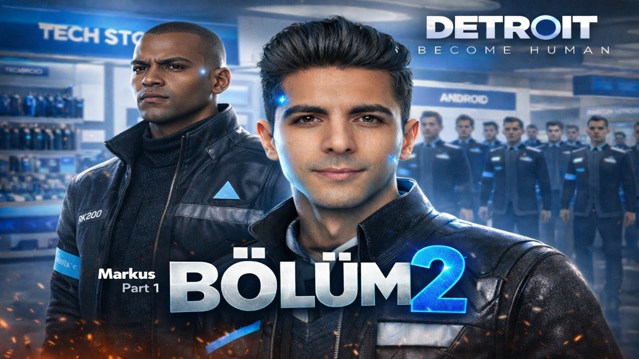 DETROIT BECOME HUMAN 😳 MARCUS’U BU EVDE NE BEKLİYOR? (Marcus part -1)