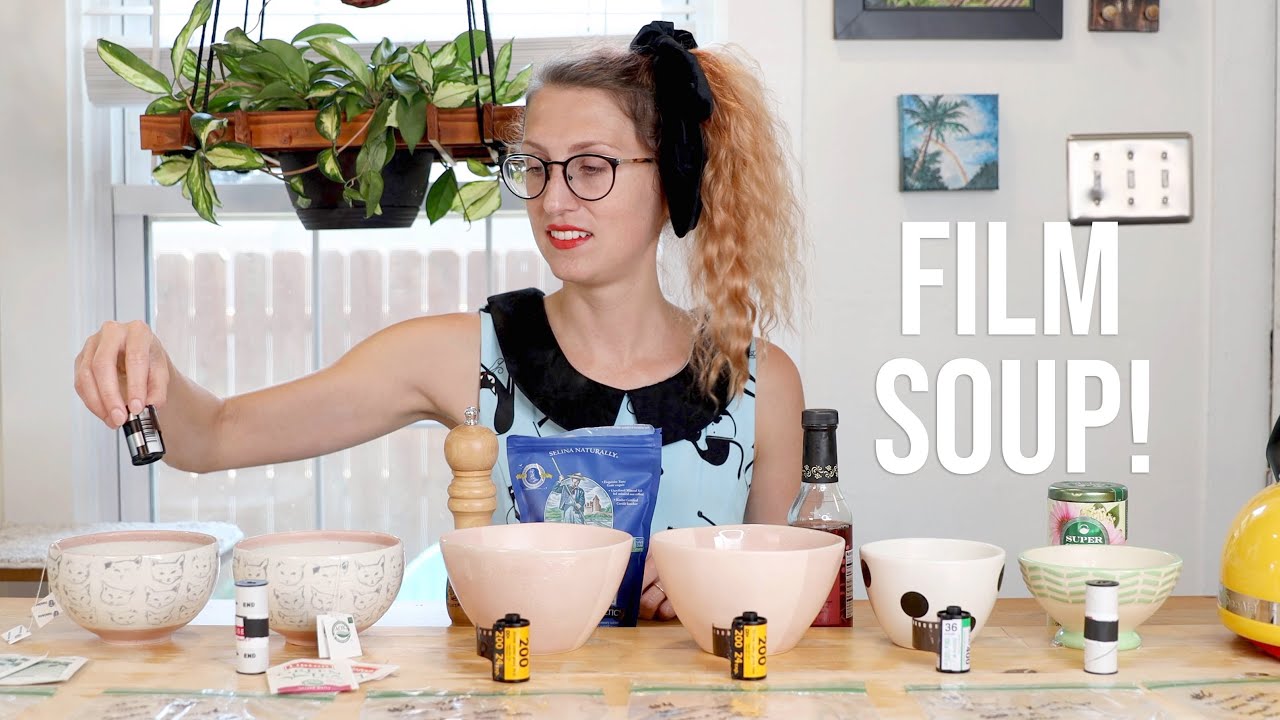 Trying Film Soup for the First Time with Results! 6 different recipes!