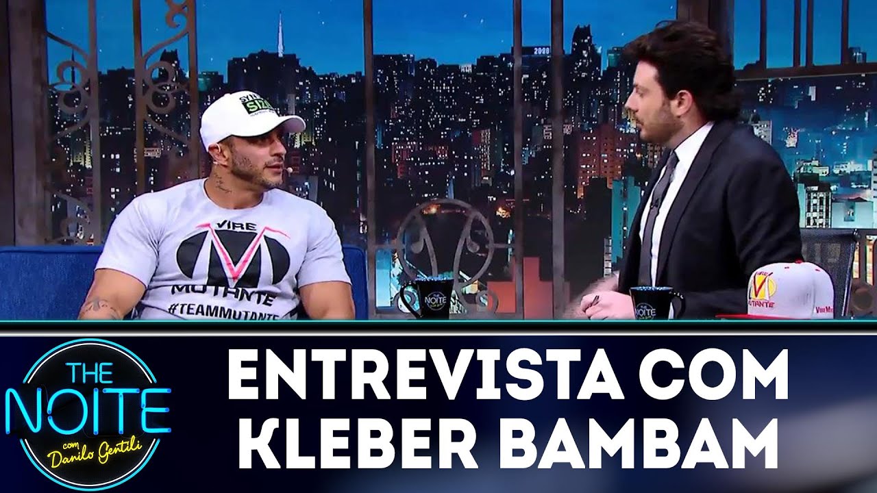 Entrevista com kleber Bambam | The Noite (08/10/18)