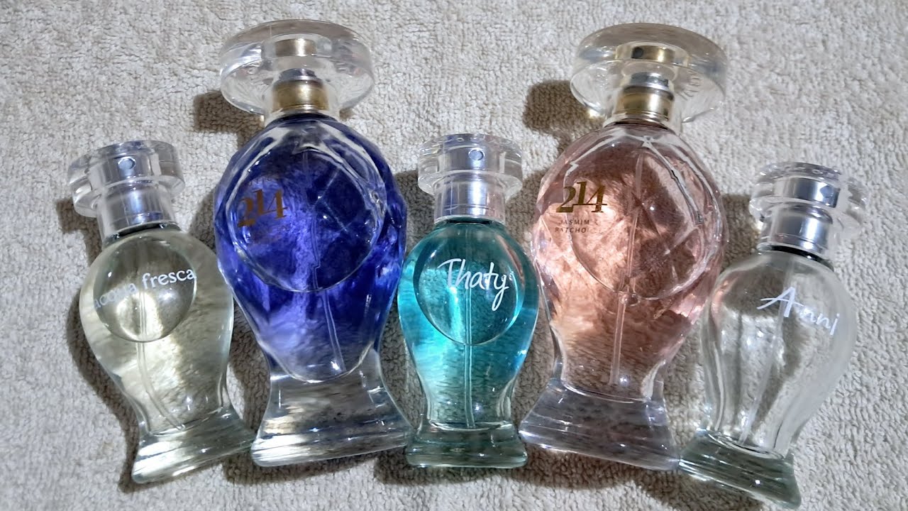 Meus Perfumes Botica 214 e Boticollection do O Boticário ❤️🥰😍🤌Os que eu tenho Momento Atual 🥰