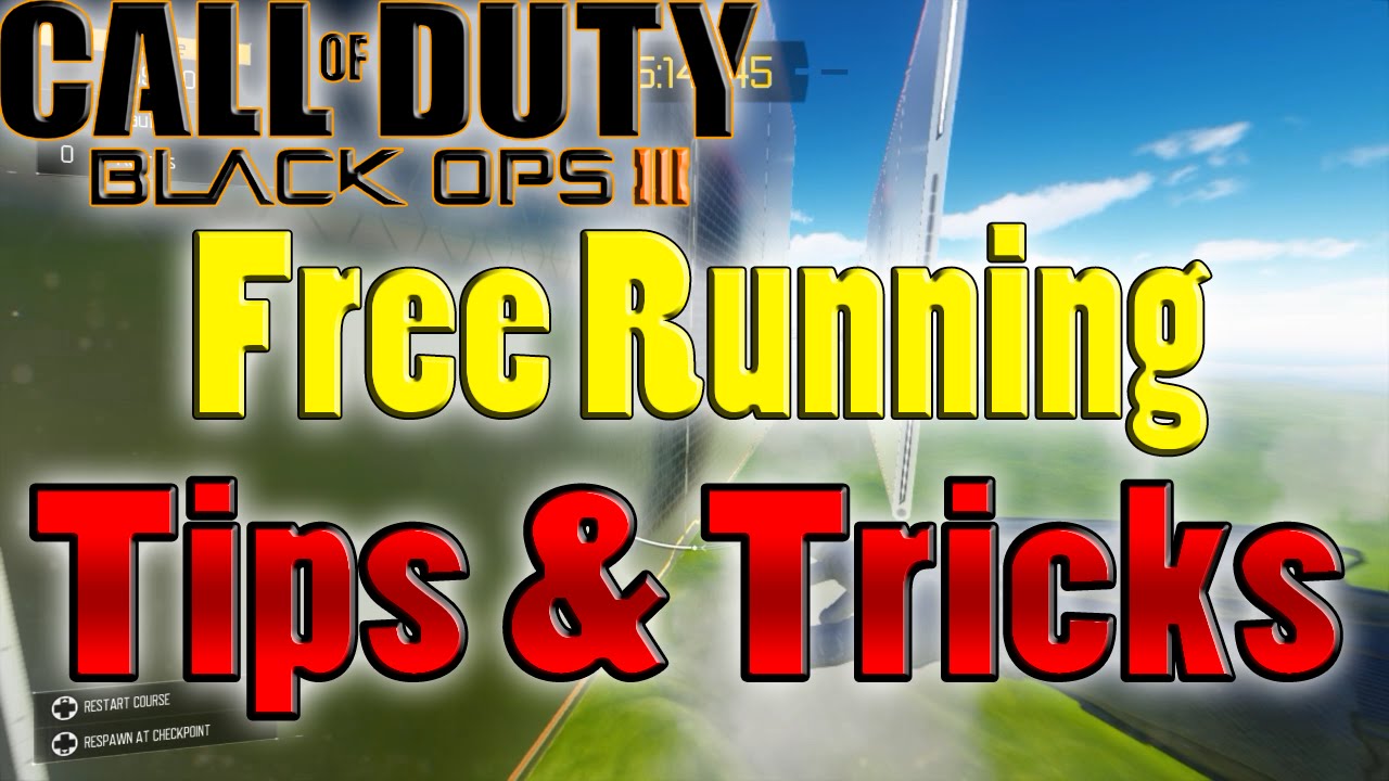 Black Ops 3 | Free Running Tips And Tricks (G-Slide, Strafe Jump, Long Jump)