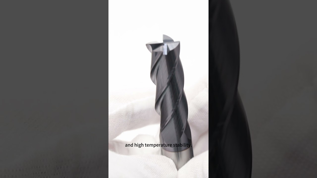 HRC58&deg; Carbide Flat End Mills  #carbidetools#endmill  #cnc #fyp