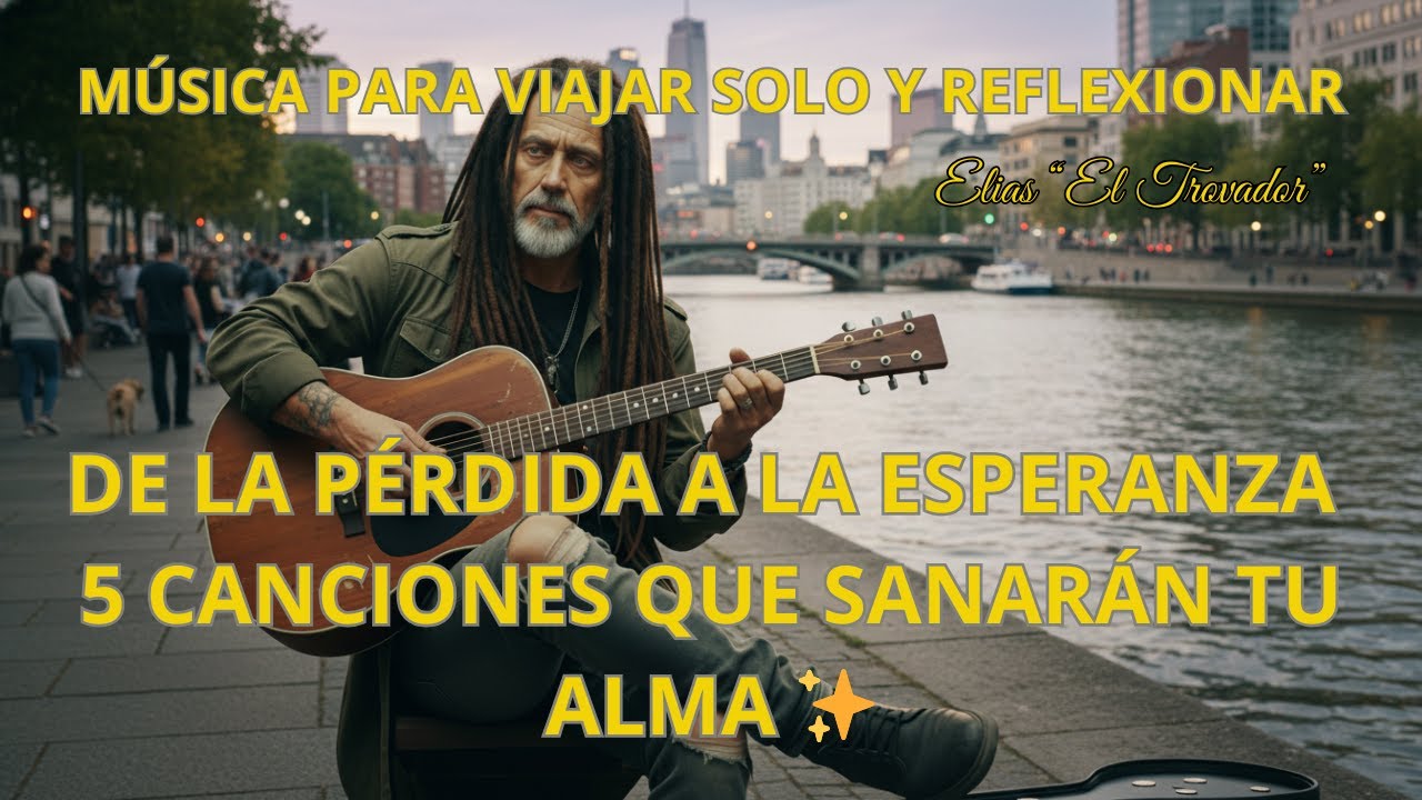 🎶 Música Para Viajar Solo y Reflexionar | Elías El Trovador (5 canciones especiales)🎸