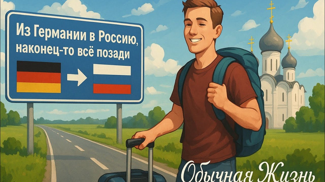 Из Германии в Россию, наконец то всё позади