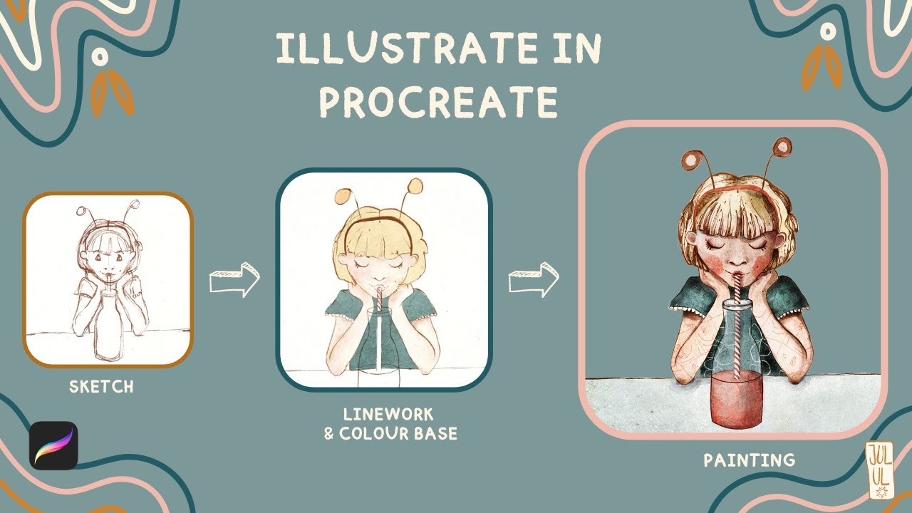 Digital Drawing in Procreate - 