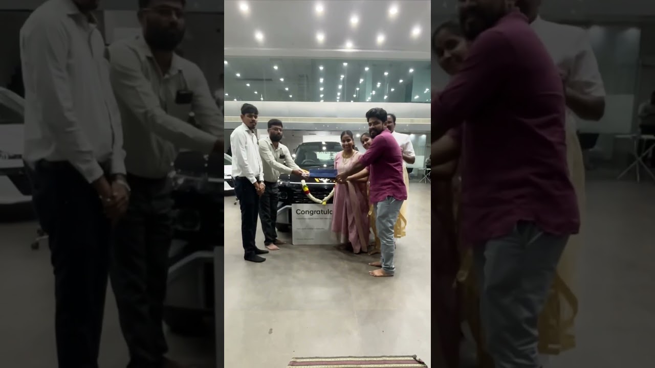 New Hyundai Venue delivery #car #shorts #hyundai #love #couple #family #vlog #viral #trending