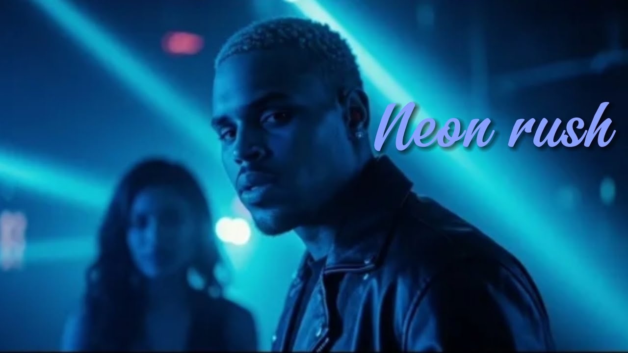 Chris Brown - Neon Rush(official lyrics video 2025)