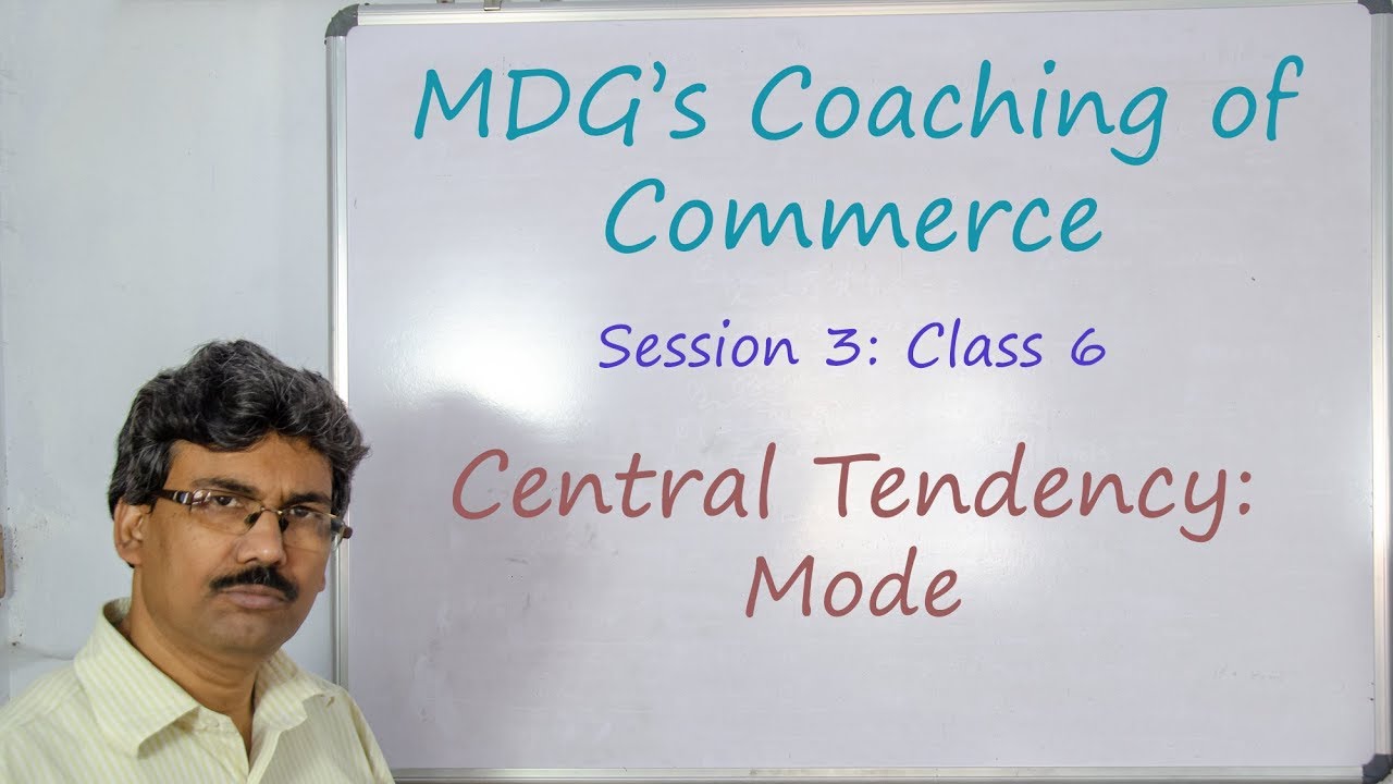 S03C06: Statistics | Central Tendency - Mode