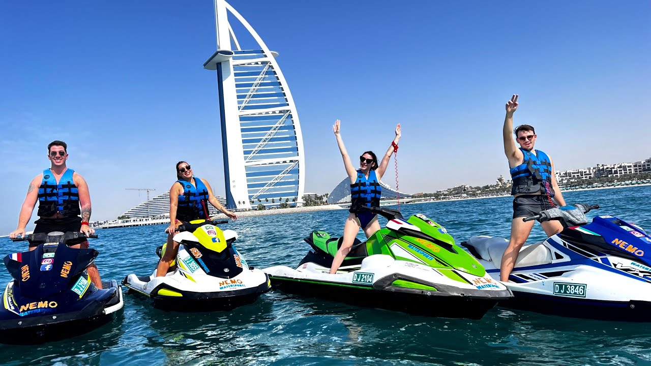 Nemo Water Sports Dubai - Jet Ski Tour - Parasailing - Flyboard