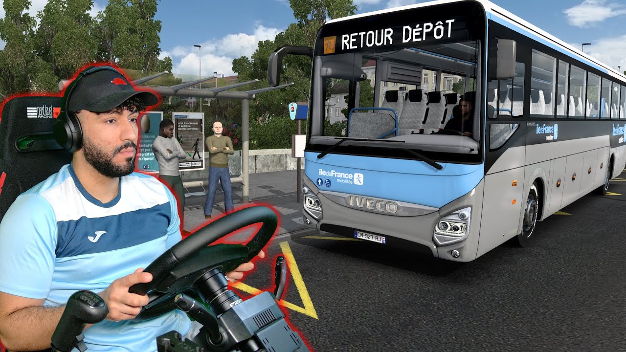 🚌CHAUFFEUR DE BUS | MAP ÎLE-DE-FRANCE 1:1 (Euro Truck Simulator 2 - ETS2 MOD)