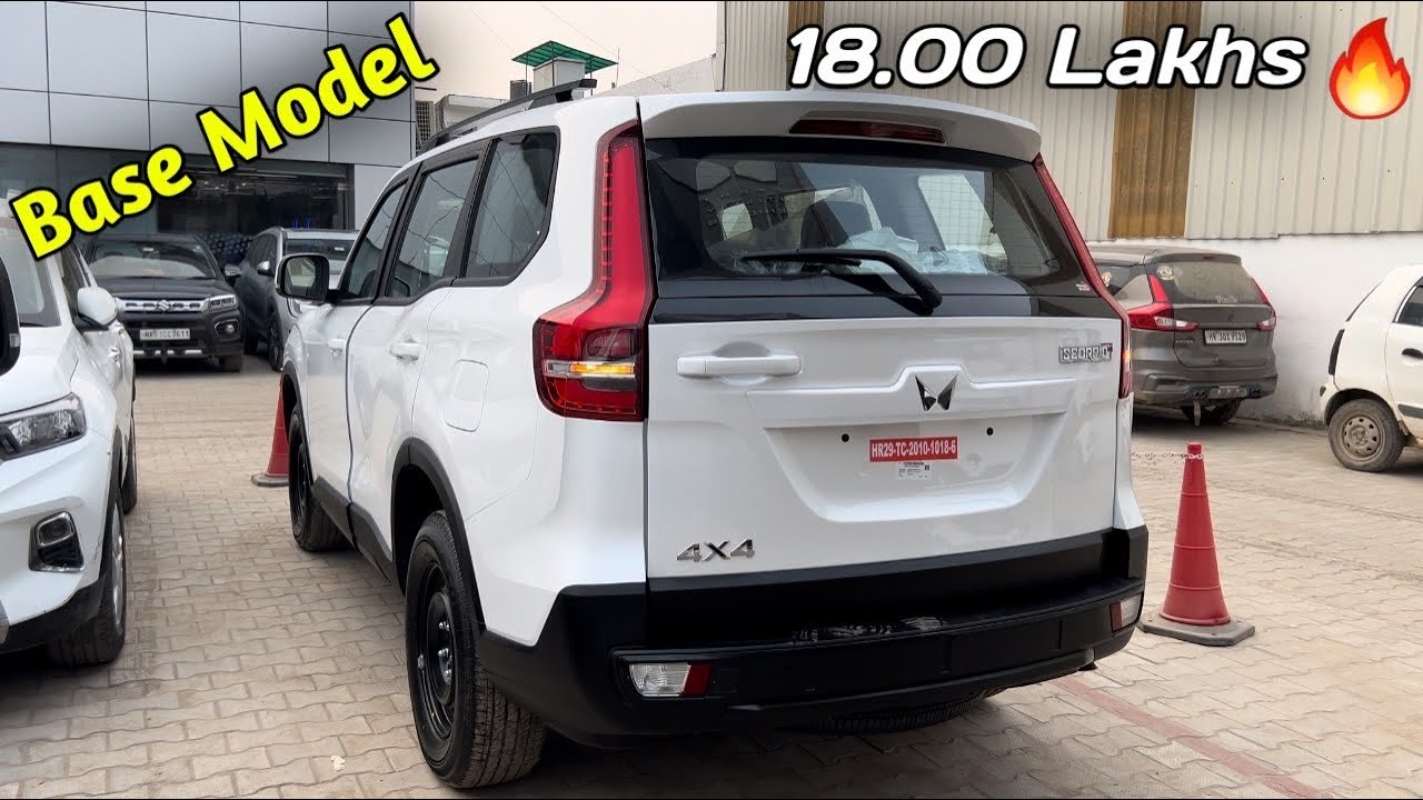 Mahindra ScorpioN Z4 Diesel 4x4 Base Model only ₹18.00 lakhs ❤️