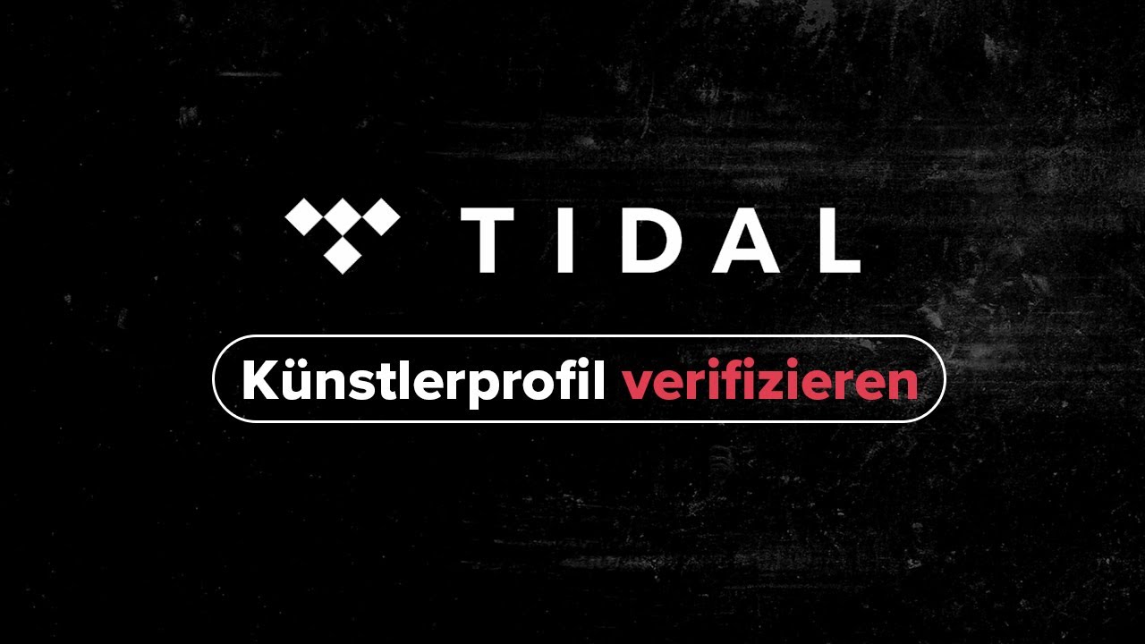 TIDAL Artist Home - So verifizierst du dein K&uuml;nstlerprofil bei Tidal