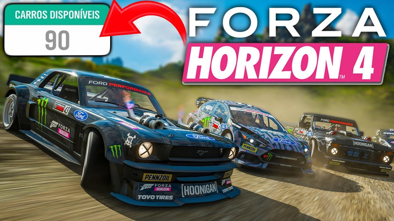 FORZA HORIZON 4 - TEMOS MAIS DE 90 CARROS GRÁTIS PARA PEGAR!!! #02