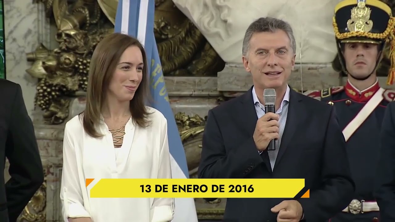 13 de Enero - Un día como Hoy Mauricio Macri