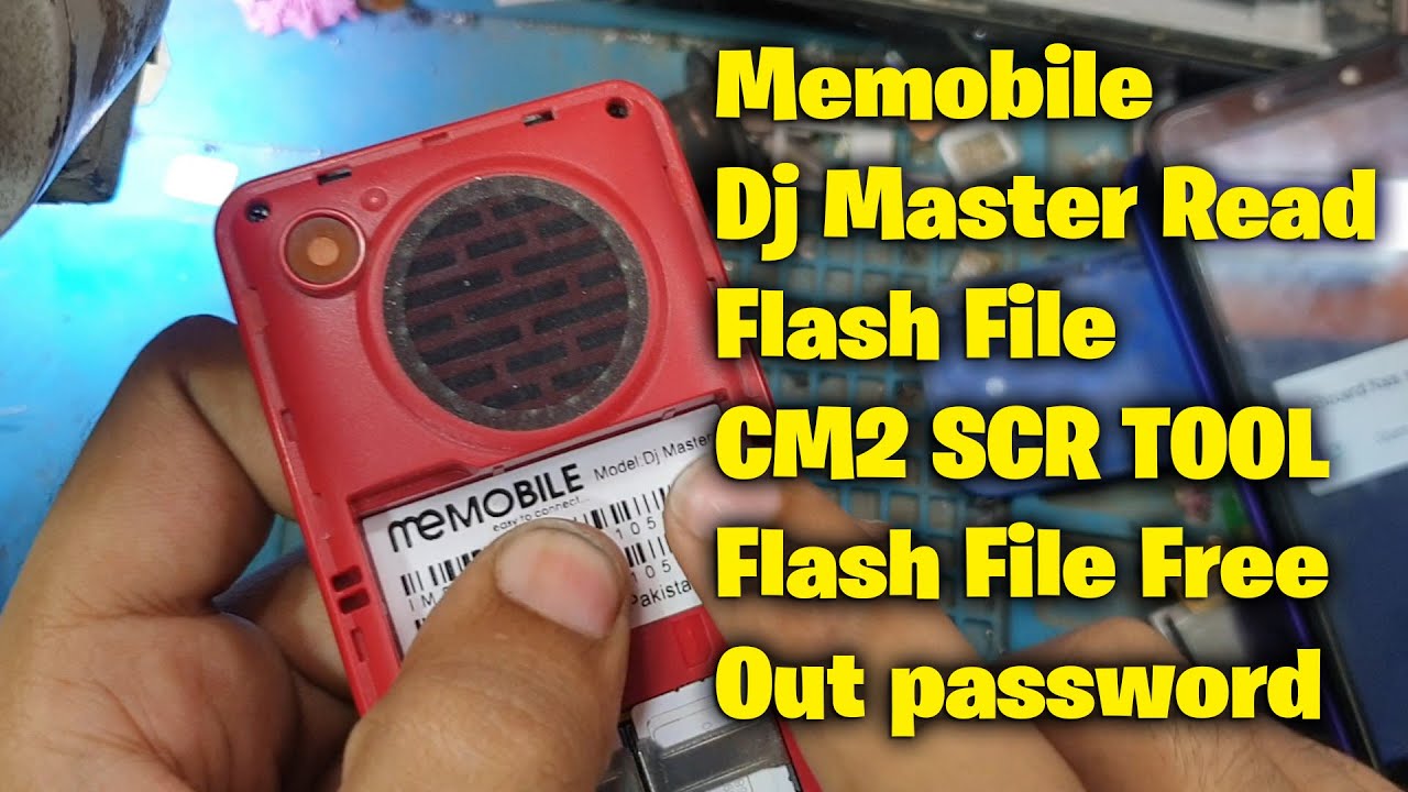 Memobile Dj Master Read Flash File CM2 SCR TOOL