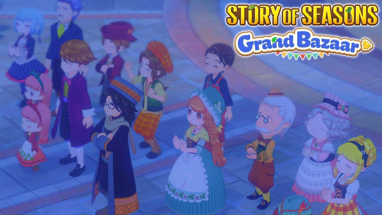 Story of Seasons: Grand Bazaar Switch 2 Male Playthrough Part 51: New Year's Eve! (No Commentary)