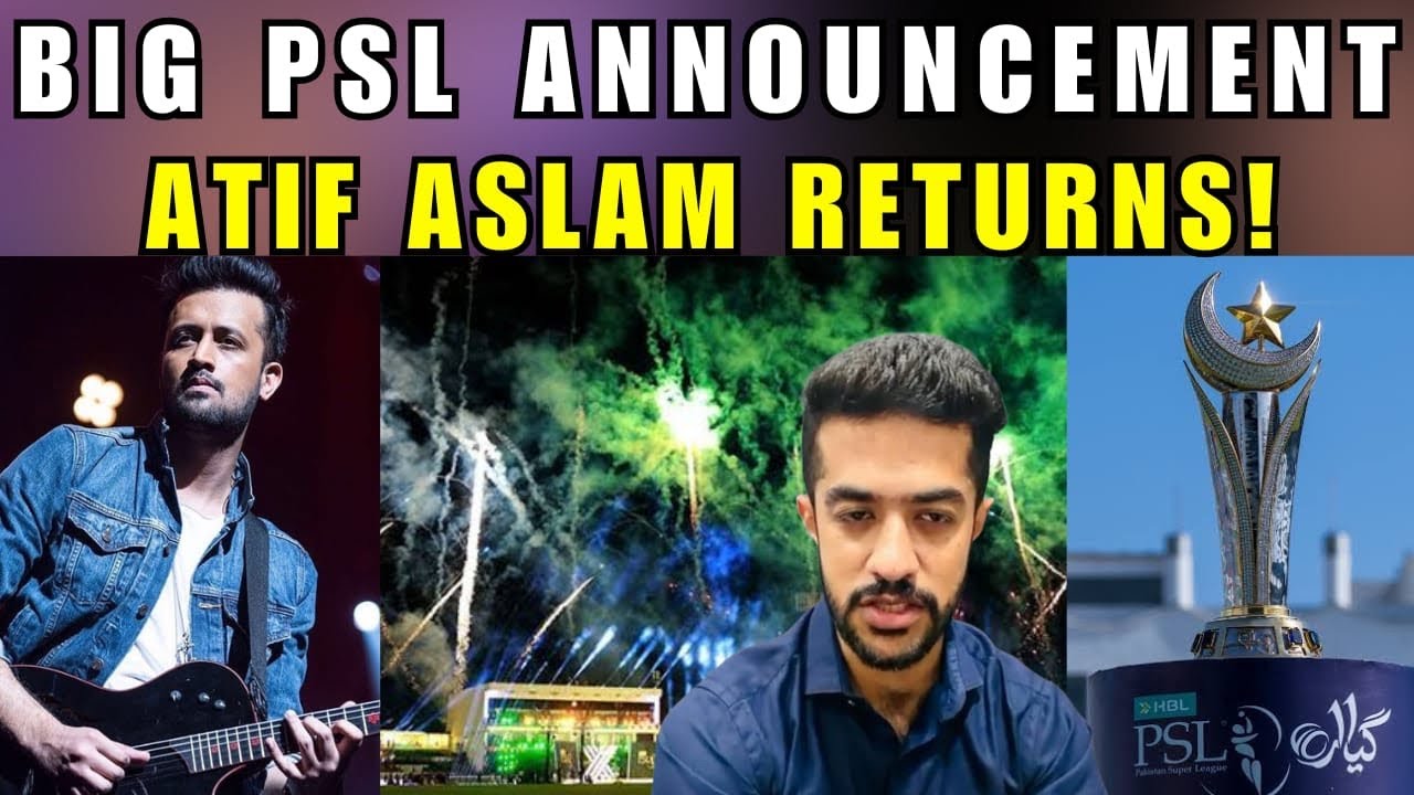 PSL 11 Anthem BIG UPDATE! 🔥| Atif Aslam is BACK! 