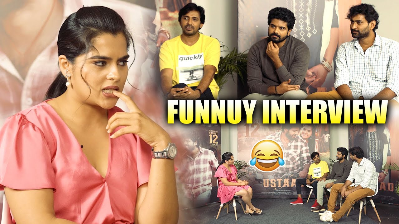 Ustaad Movie Funny Interview With Kavya Kalyanram | Priyadarshi | Thiruveer | Sri Simha
