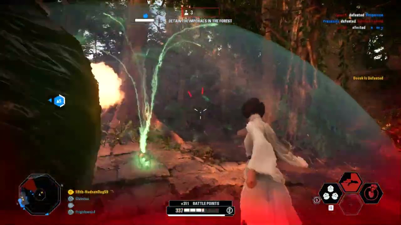 Leia defends Yavin IV || Battlefront 2