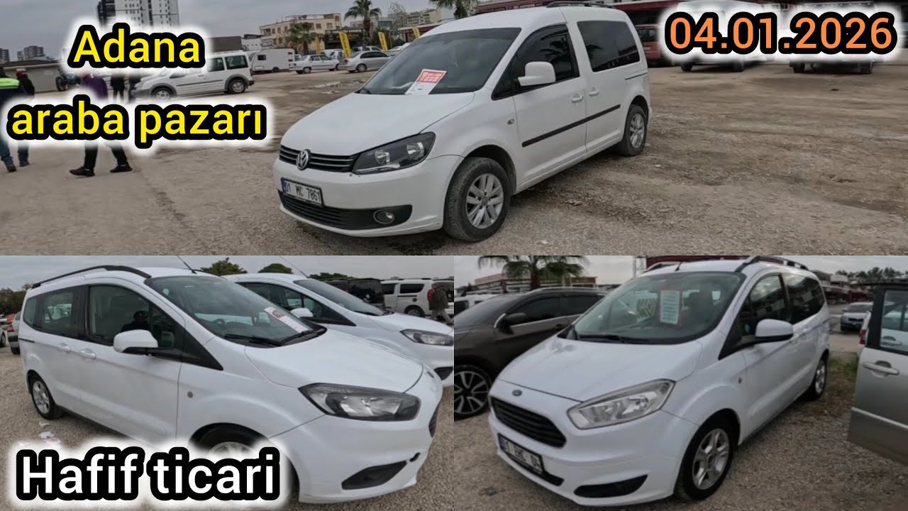 ЛЕГКИЕ КОММЕРЧЕСКИЕ АВТОМОБИЛИ / АВТОМОБИЛЬНЫЙ РЫНОК АДАНЫ / 04.01.2026