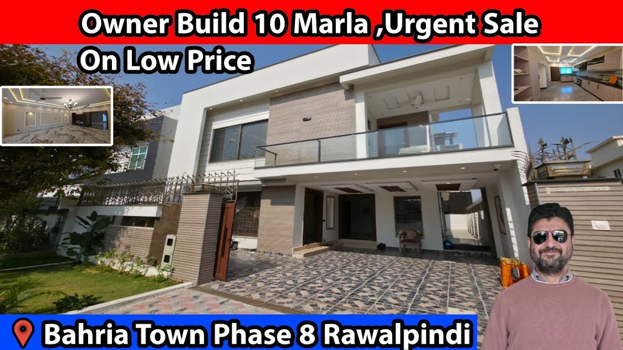 Spacious 10 Marla House Available For Sale In Bahria Town Phase 8 Rawalpindi 