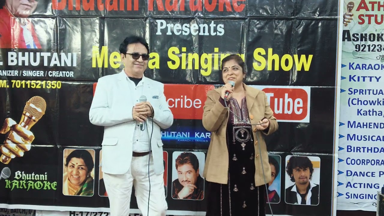 Ladki pasand ki mushkil se milti hai  ! Sang By JL Bhutani Soniya chhabra ji my 6th January Event 