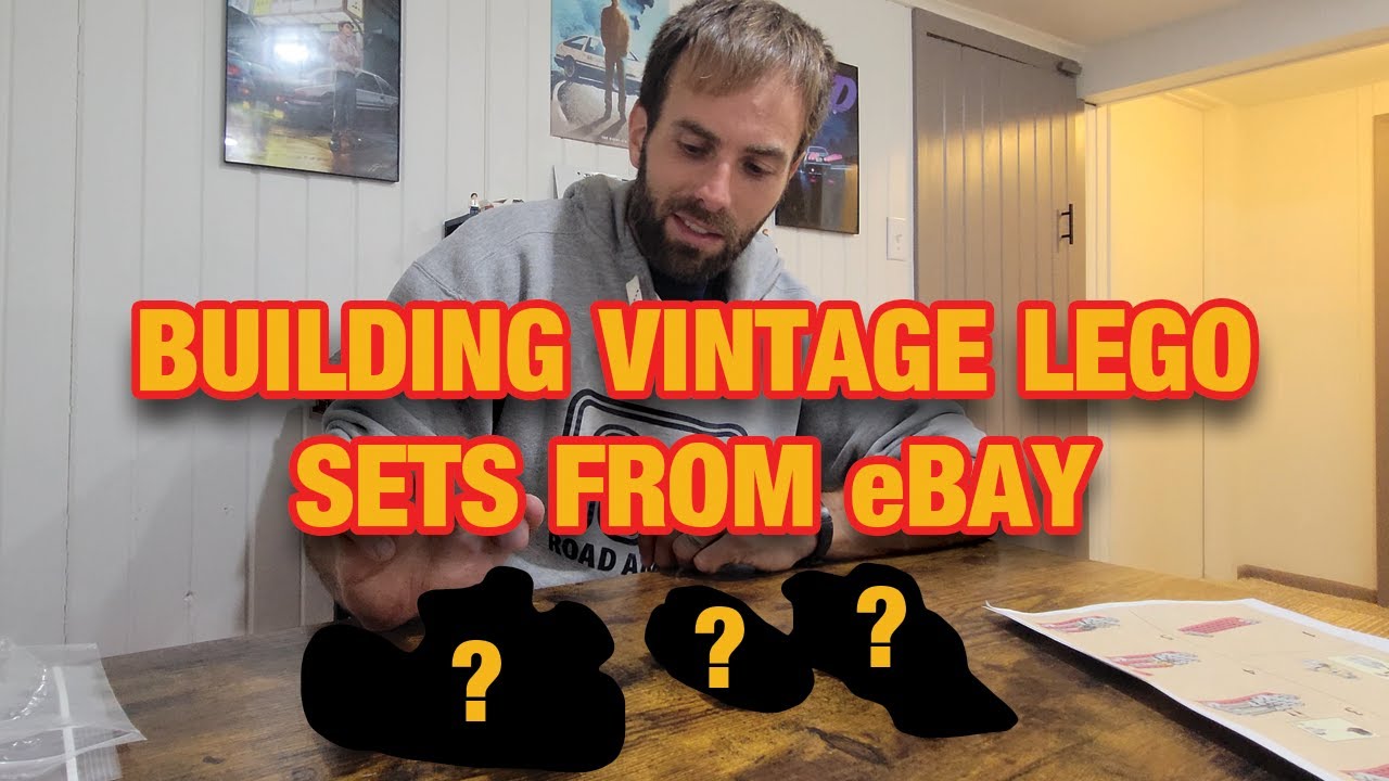 Building 3 Vintage Lego Kits I picked up from eBay