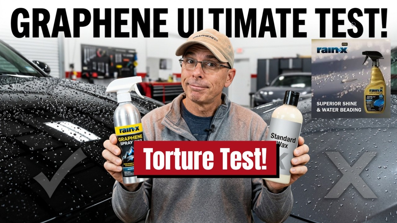 Torture Test/Comparison: Rain X Graphene Spray Wax!!