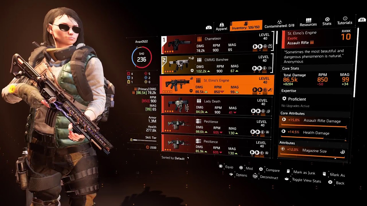 Going Heroic mode in Division 2 (PS5) #tomclancy'sthedivision2 #livestream #viral #trending