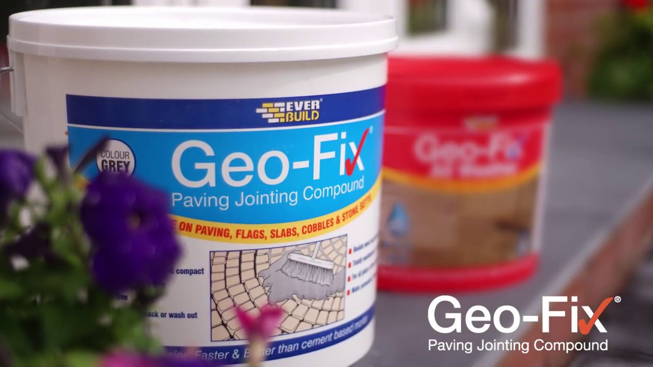 Geo Fix Original How To Use Patio Jointing Compound