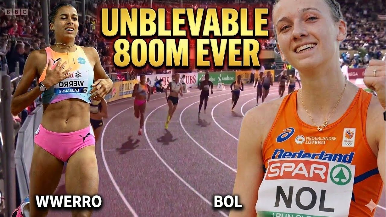 🚨CRAZY FINISH! Femke Bol vs Audrey Werro 🔥 Women's 800m | Lausanne Diamond League 2026