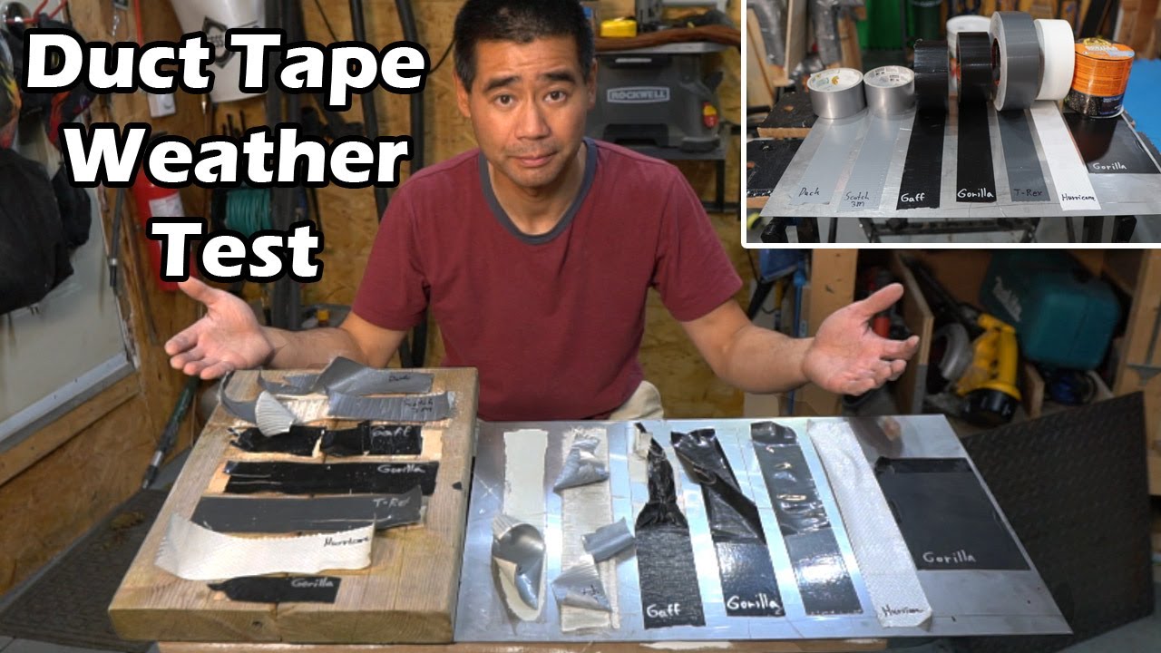 Какая клейкая лента лучшая? | T-Rex против Gorilla Tape