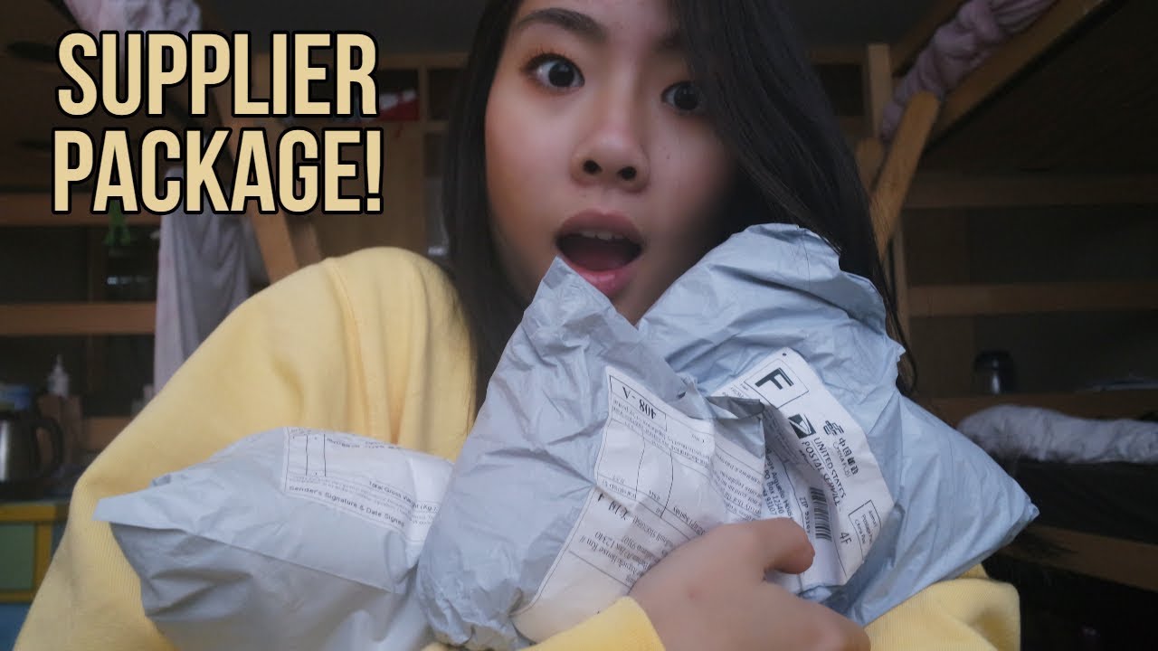 SQUISHY SUPPLIER PACKAGE FROM ALIEXPRESS