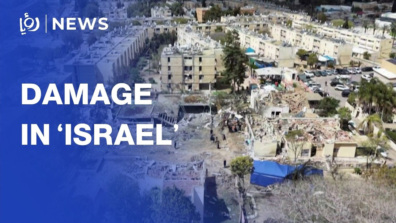 Damage follows Iranian missile strike in southern &lsquo;Israel&rsquo;
