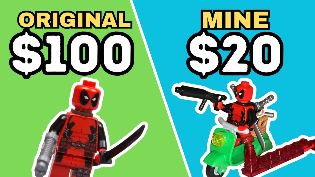 I Built The RARE DEADPOOL Minifigure For Only $20! (And Made It BETTER!)