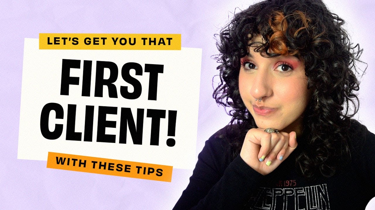 How to get Graphic Design Clients (and get paid what you're worth!!)