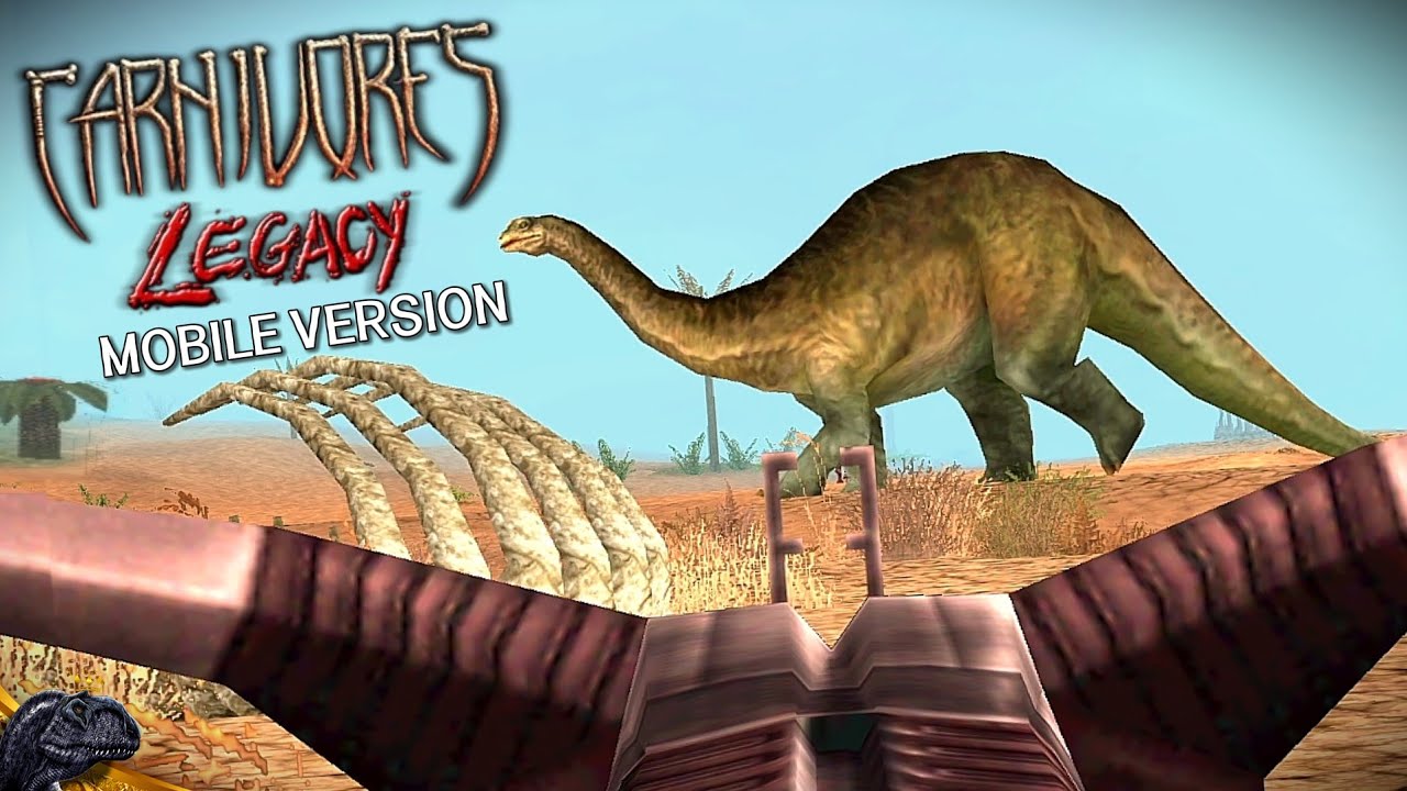 Let's Play Carnivores Legacy Mobile Port!! By (Brady_Playz) | Hunting The Brontosaurus | Part 2
